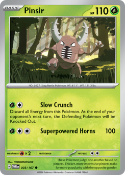 Pinsir - Scroll and Circuit Games